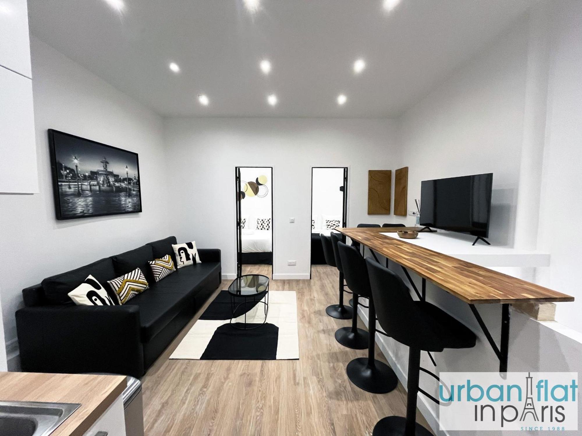 Urban Flat 01 - Charming 2 Bedroom Flat In Montorgueil Appartement Parijs