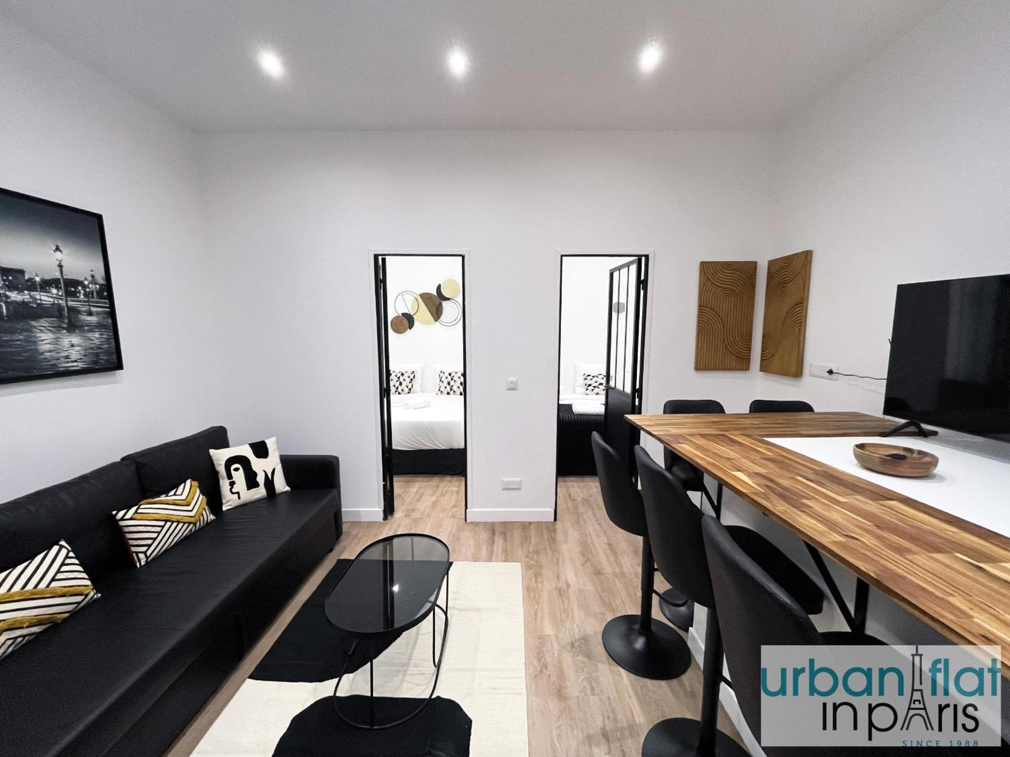 Urban Flat 01 - Charming 2 Bedroom Flat In Montorgueil Parijs
